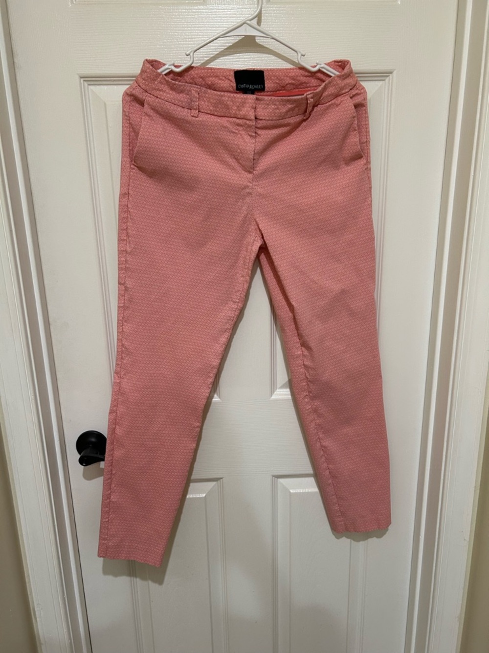 Cynthia Rowley Coral Patterned Pants